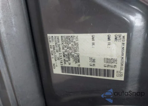2016 Nissan Altima 2.5 S z USA, uszkodzony, nr VIN 1N4AL3AP9GC133783